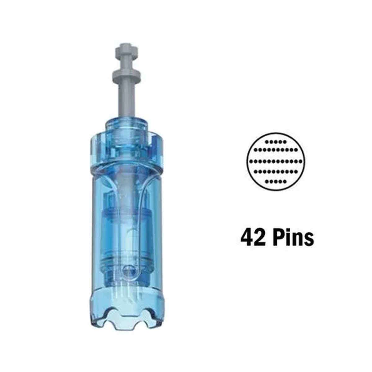 Dr. Pen A11/M8s/A9/A8S用42針交換カートリッジと先端配列図