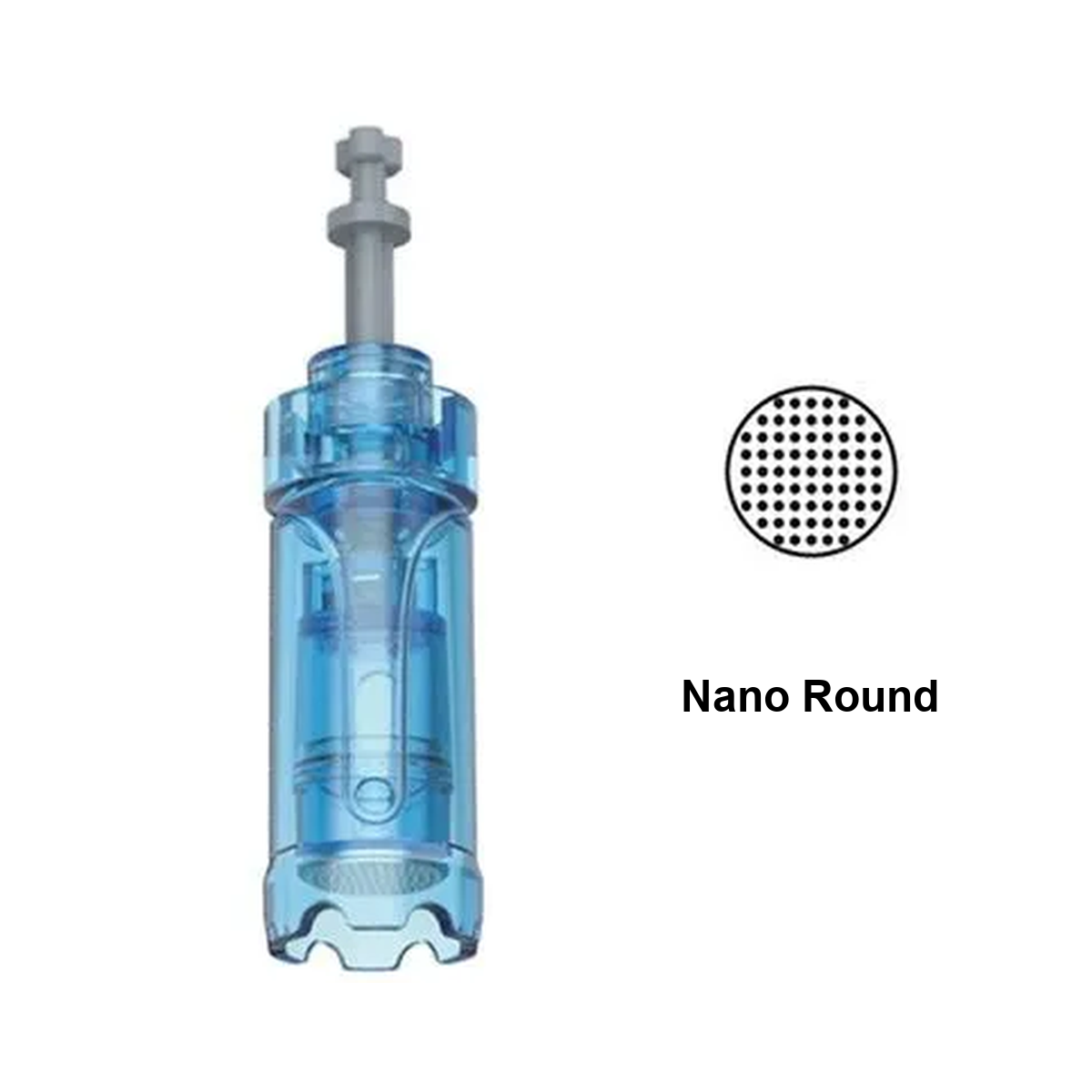Dr. Pen A11／M8s／A9／A8S用Nanoラウンド交換カートリッジと丸形先端配列図
